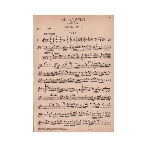 Collezione Di Tutti I Duetti - Op.23A  (Edição Antiga)