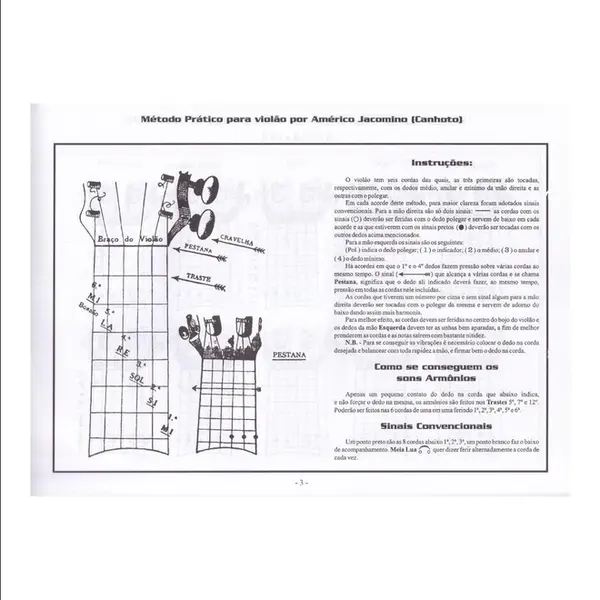 Método De Violão Prático (Canhoto)