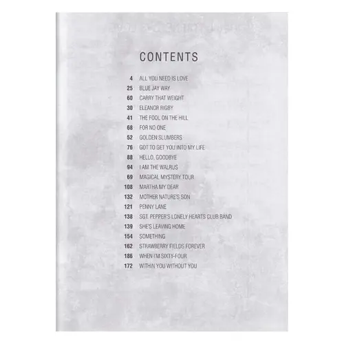 The Beatles Session Parts - Session Parts - Transcribed Score
