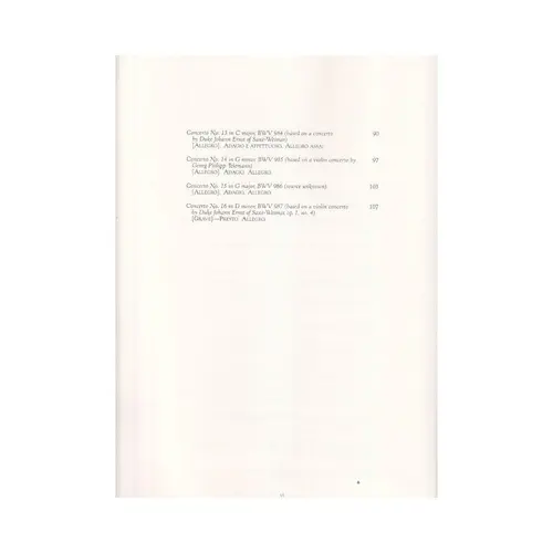 Complete Keyboard Transcriptions Of Concertos