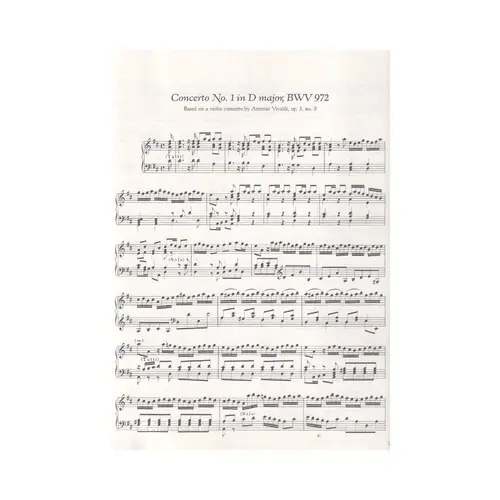 Complete Keyboard Transcriptions Of Concertos