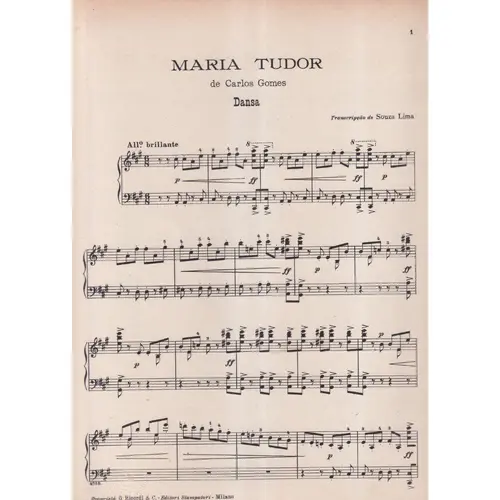 Maria Tudor - Danza  (Edição Antiga)