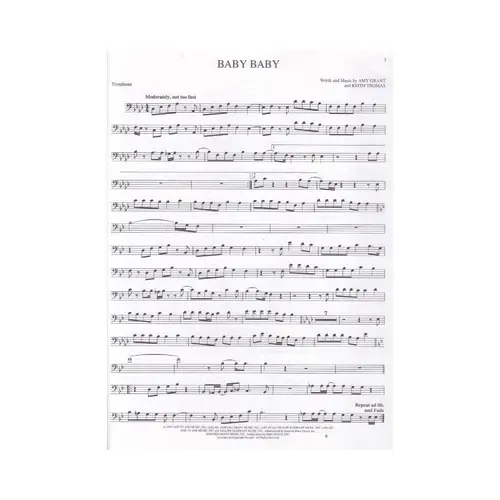 Songs Of The 90'S - Trombone - Exemplar Antigo