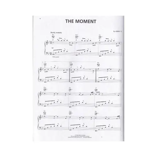 The Moment - piano - vocal - guitar