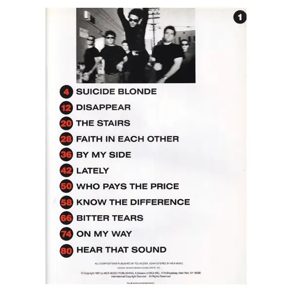 INXS - Song Book