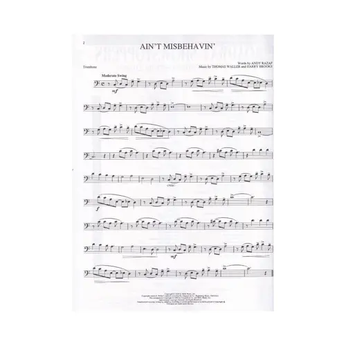 Broadway Showstoppers - Trombone - Exemplar Antigo