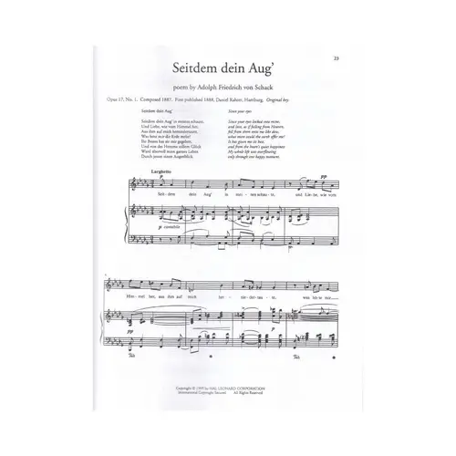 40 Songs - High Voice