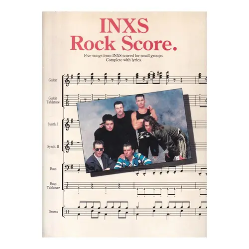 Inxs Rock Score - Exemplar Antigo