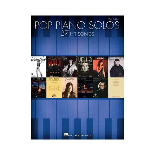 Pop Piano Solos - 27 Hit Songs