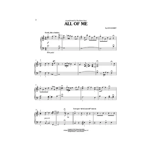 The Piano Guys - Simplified Favorites Vol.1 - Easy Piano E Cello