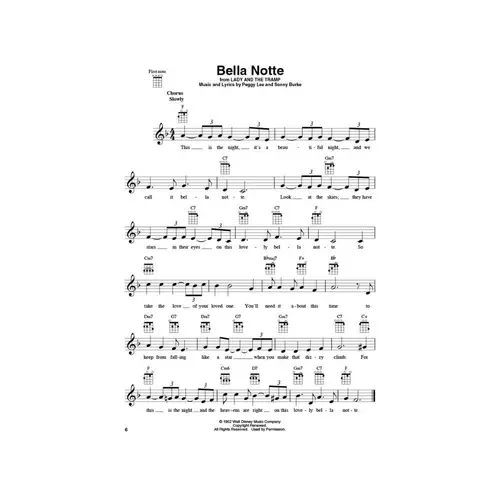 Disney Hits For Ukulele