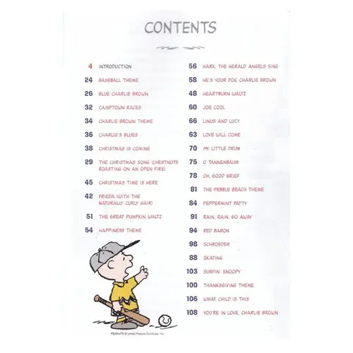 The Easy Peanuts Illustrated Songbook