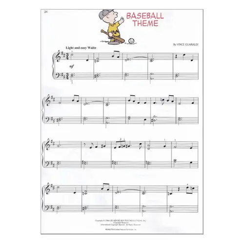 The Easy Peanuts Illustrated Songbook