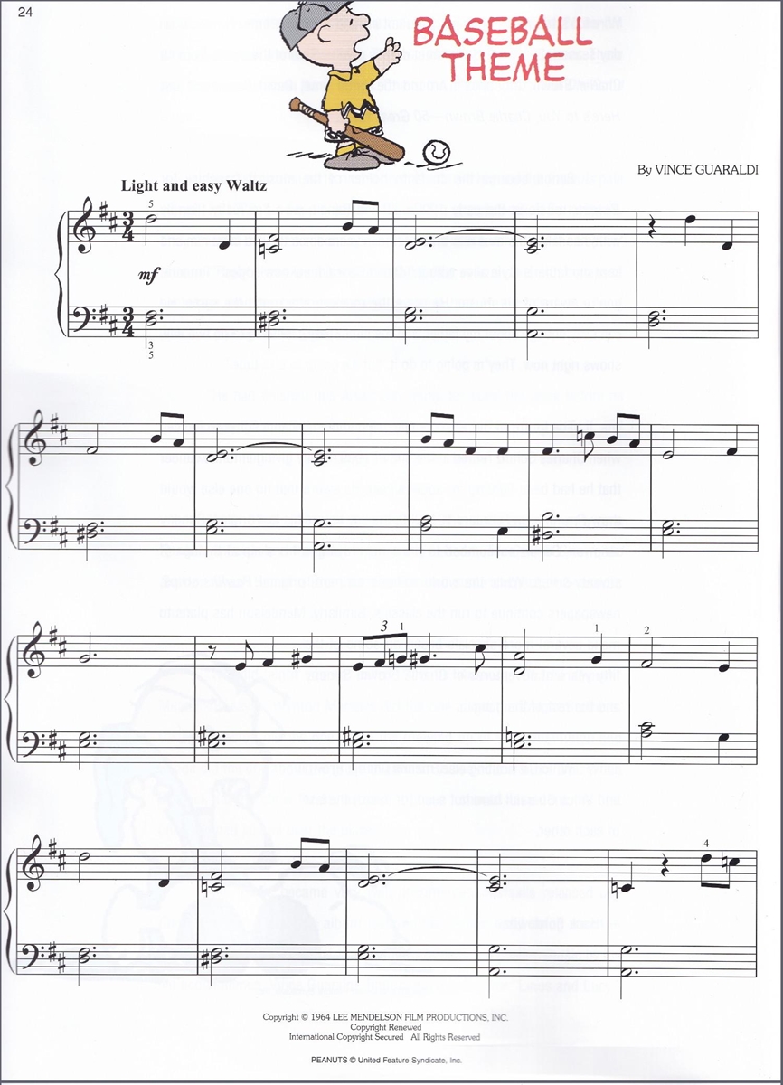 peanuts illustrated songbook pdf download