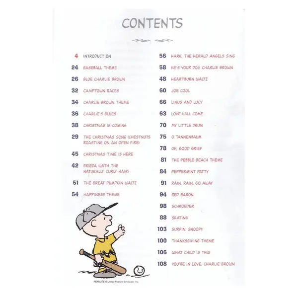 The Easy Peanuts Illustrated Songbook