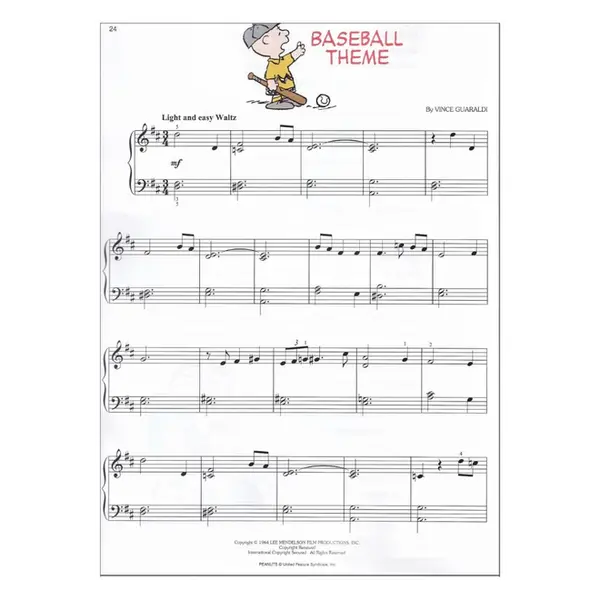 The Easy Peanuts Illustrated Songbook