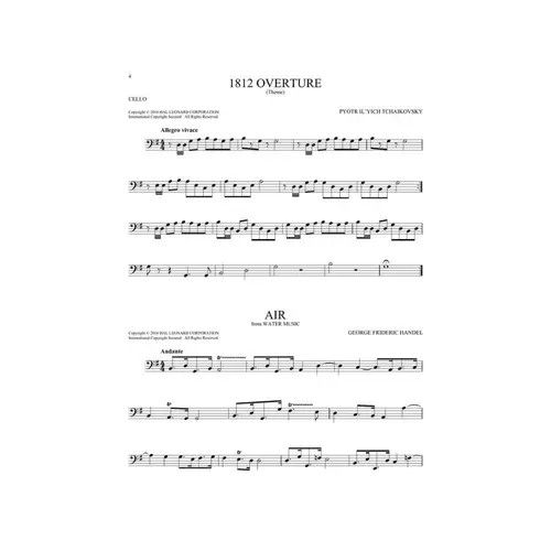 101 Classical Themes - Cello