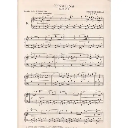 Sonatina - Op.55 N.4