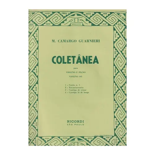Coletânea Para Violino - Exemplar Antigo