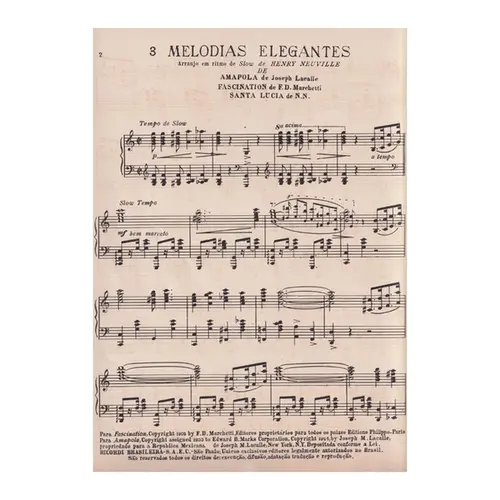 3 Melodias Elegantes  (Edição Antiga)
