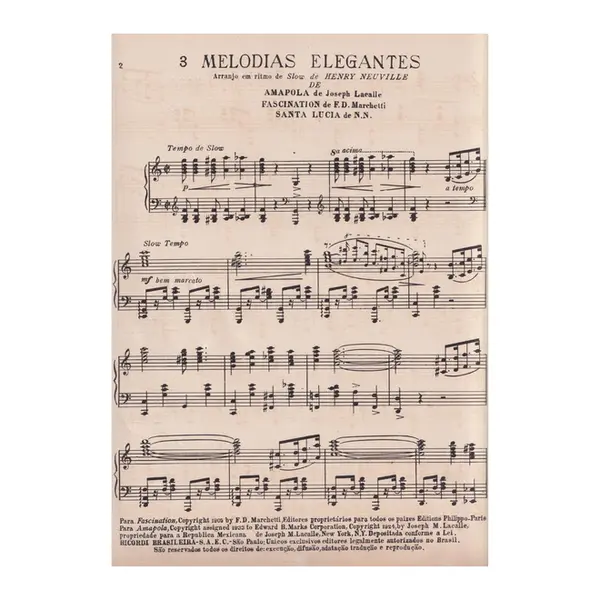 3 Melodias Elegantes  (Edição Antiga)