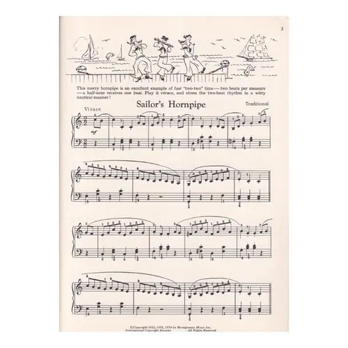 Leila Fletcher Piano Course - Vol.4 - livro somente (edição antiga)