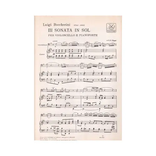 Sonata N. 3 In Sol  (Edição Antiga)
