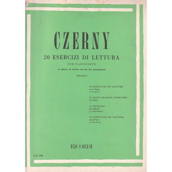 20 Esercizi Di Lettura  (Edição Antiga)