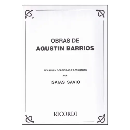 Obras De Agustin Barrios