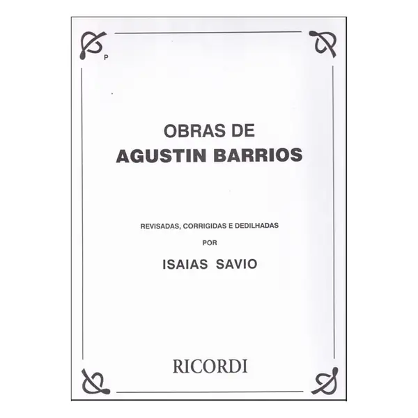 Obras De Agustin Barrios
