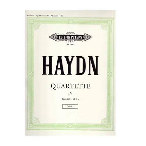 Quartette IV (ns. 51 - 83) - partes