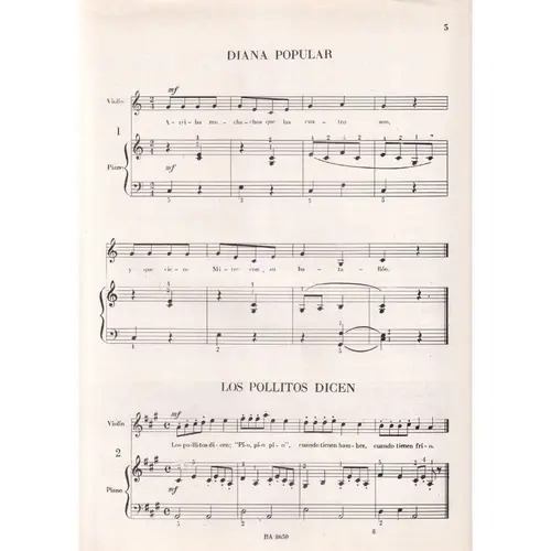 El Pequeno Violinista   (Edição Antiga)
