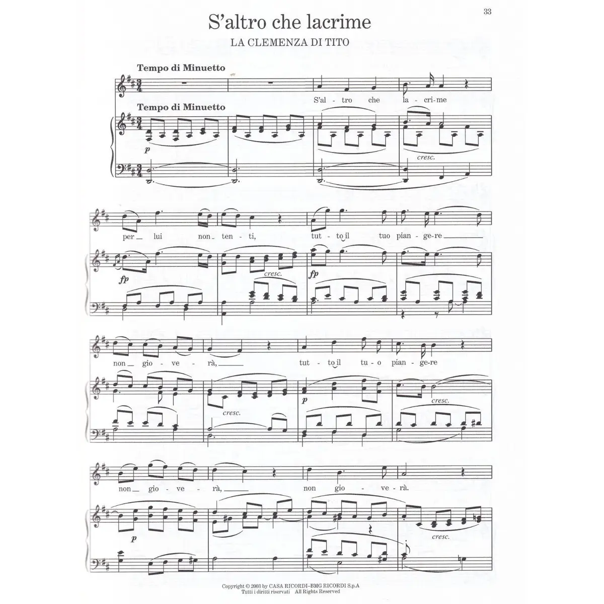 Opera Arias - Soprano