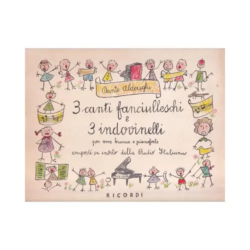 3 Canti Fanciulleschi E 3 Indovinelli