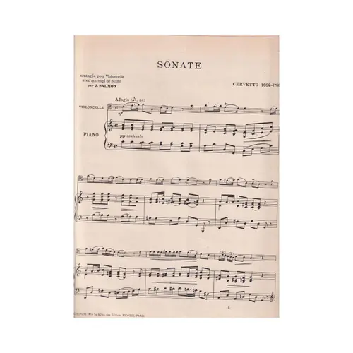 Sonate  (Edição Antiga)