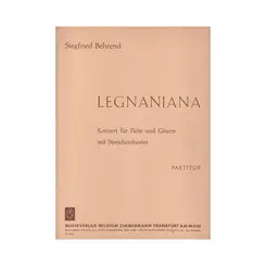 Legnaniana - Partitur