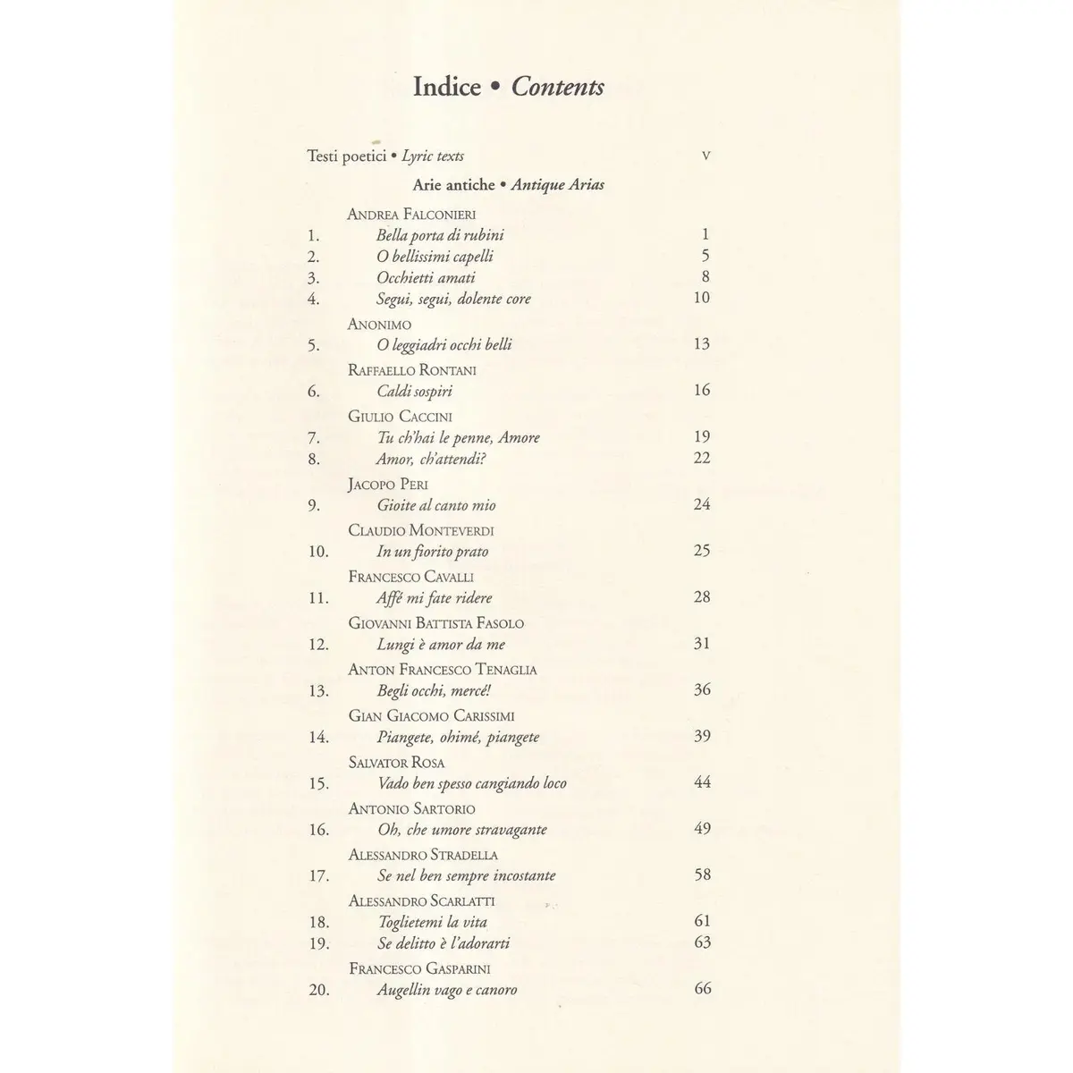 Arie Antiche - Volume 4