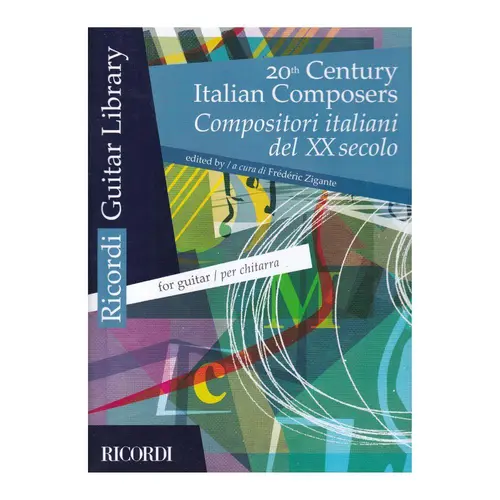 20th Century Italian Composers for guitar