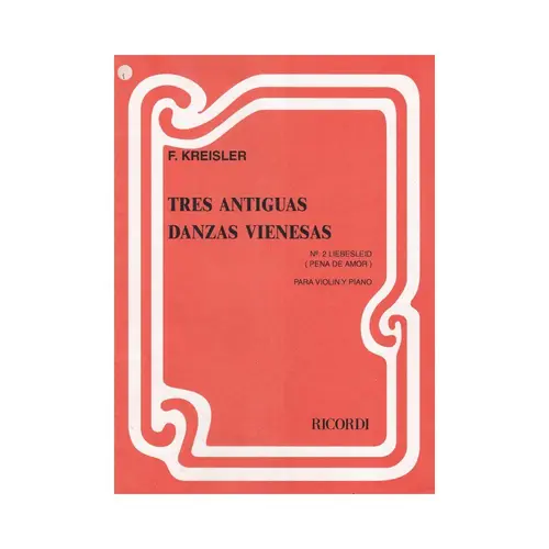 Tres Antiguas Danzas Vienesas - N. 2 Liebesleid