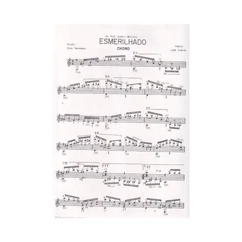 Esmerilhado - Choro - Exemplar Antigo
