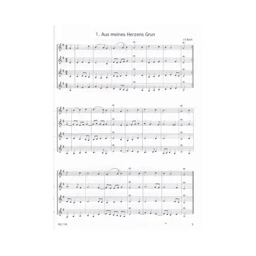 Twenty-Five Chorales Arranged For Four Trumpets