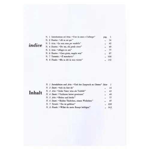 Rita - Vocal Score