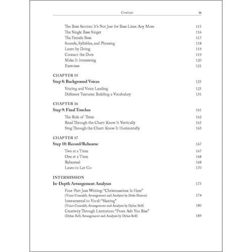 A Cappella Arranging