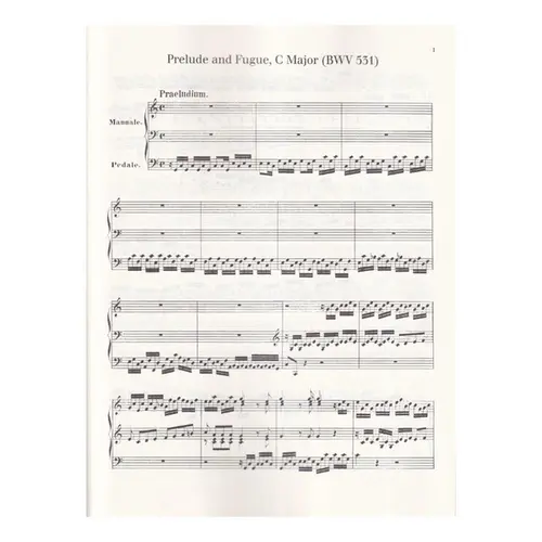 Complete Preludes And Fugues For Organ