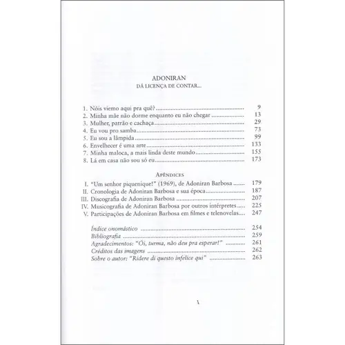 Adoniran-Da Licença De Contar...