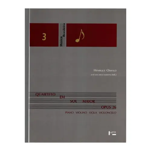 Quarteto Em Sol Maior Op. 26