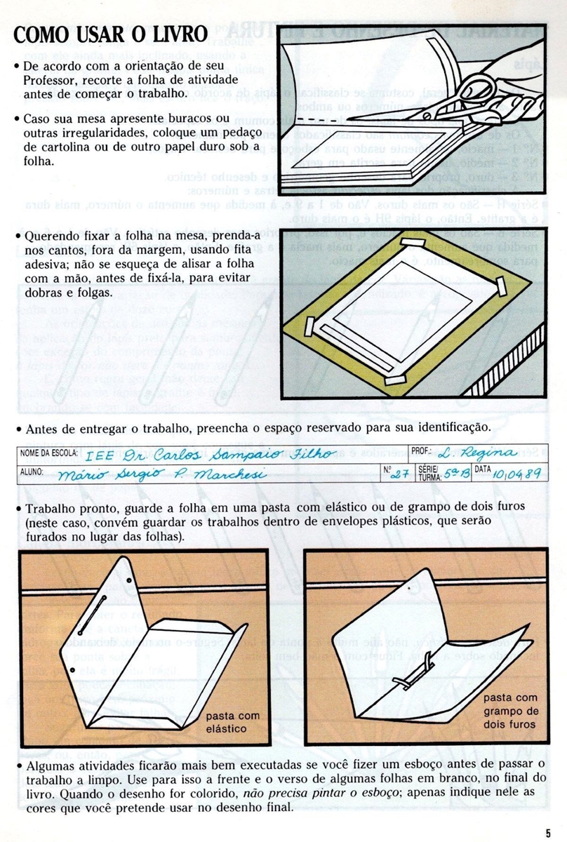 Este espaço foi reservado para você que precisa utilizar dese