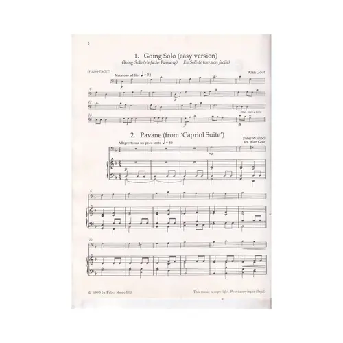 Going Solo-Trombone