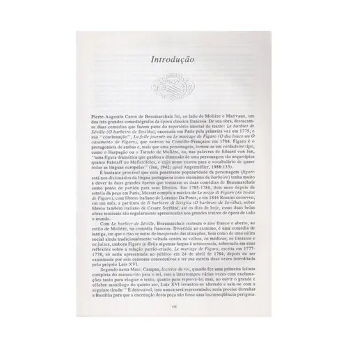 As Bodas De Fígaro  (Edição Antiga)