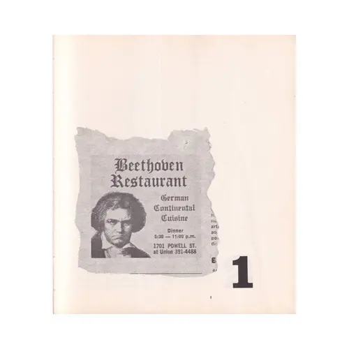 Beethoven propietário de Um Cerébro - edição antiga
